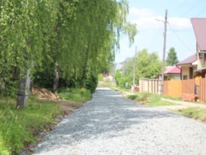 В Кудымкаре завершаются плановые работы в рамках текущего содержания дорог с переходным типом покрытия