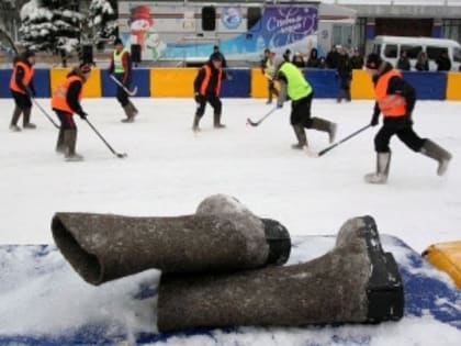 В Перми пройдет первый матч по хоккею в валенках