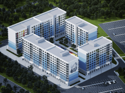 В Новых Лядах готовят площадку под строительство жилого комплекса для промышленников