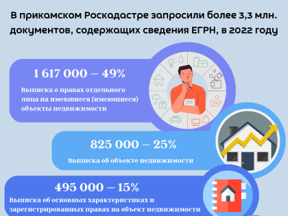 За 2022 год пермякам выдали более 3 миллионов выписок из реестра недвижимости