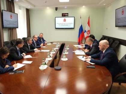 Дмитрий Махонин провел в Перми рабочую встречу с делегацией Республики Беларусь