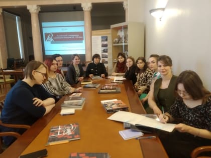 Практика студентов кафедры живописи ПГИК  в Санкт-Петербурге