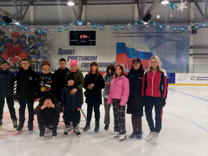 Полицейские Губахи приняли участие в организации фигурного катания  на коньках для губахинских школьников