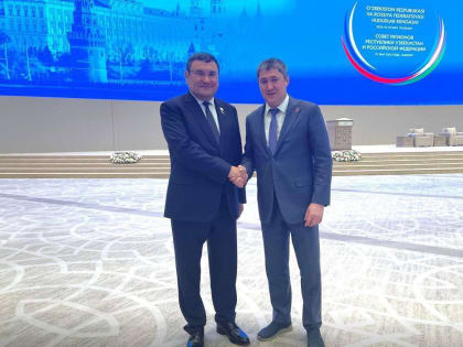 Губернатор Пермского края принял участие в Совете регионов России и Узбекистана