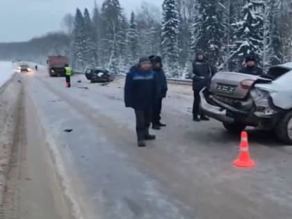 На трассе Кунгур-Соликамск произошло смертельное ДТП