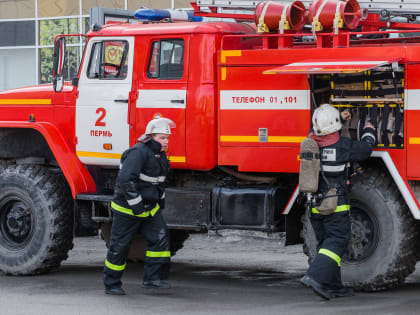 В Перми из-за замыкания в светильнике загорелся садик