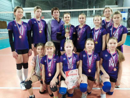 Юные Кудымкарские волейболистки выиграли Первенство Прикамья