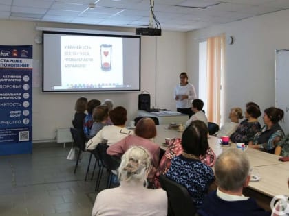 Жителям пермского микрорайона Ива спортивная рассказали о профилактике хронических неинфекционных заболеваний