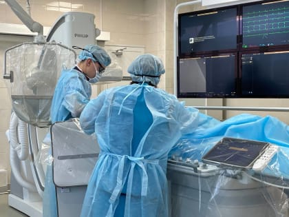 За новогодние каникулы в кардиодиспансер Перми экстренно госпитализировали 55 человек