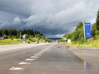 В Перми прошла гроза с градом