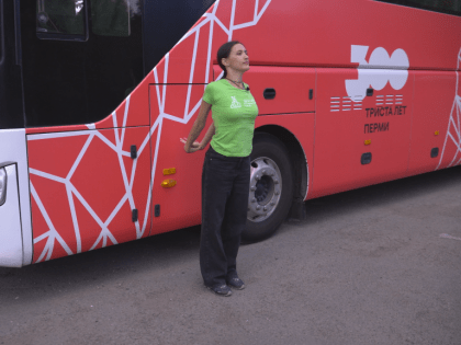 Производственная гимнастика на автобазе предприятия