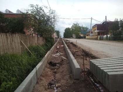 Горожане Кудымкара жалуются на обустройство тротуаров