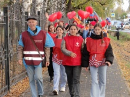В Кудымкаре прошла Акция «10 000 шагов к жизни»