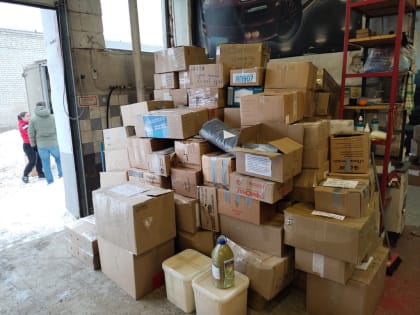 В зону СВО из Пермского края отправлен очередной гуманитарный груз 