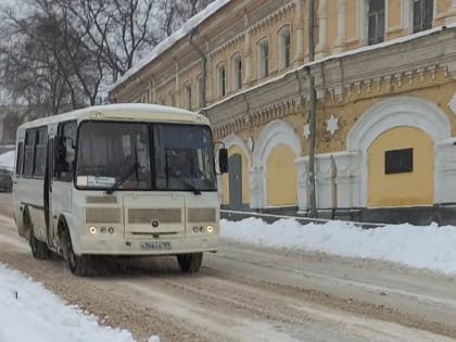 Расписание движения общественного транспорта Кунгурского муниципального округа с 1 по 8 января 2024 года