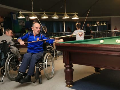 Состоялся Спортивный праздник по бильярдному спорту среди инвалидов Пермского края