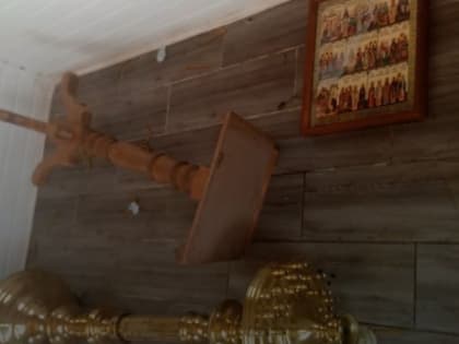 Вандалы осквернили часовню в Кудымкаре