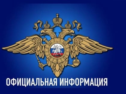 Официальная информация МВД России