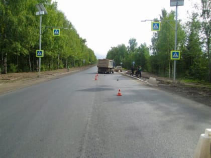 ДТП на дороге Пермь - Березники: пешеход пострадал