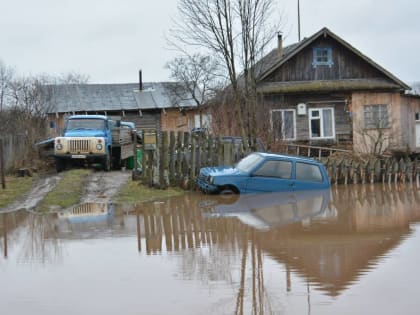 ​Жителей Пермского края предупредили о начале половодья на Камском водохранилище