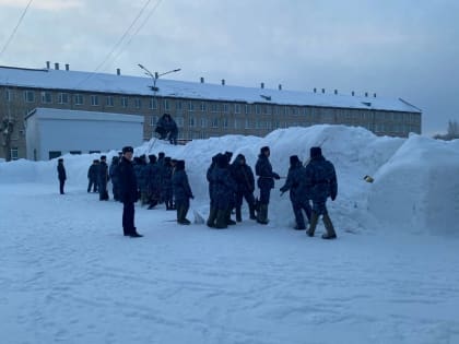 В Пермском институте ФСИН России прошел конкурс «Снежная феерия»