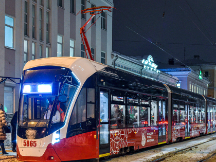 В Прикамье закупят 50 новых трамваев за счёт федеральных средств