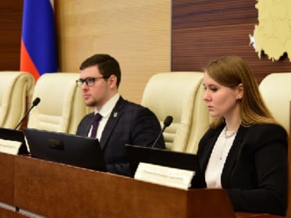 Региональный Молодежный парламент внёс свою первую законодательную инициативу