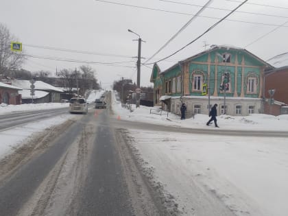 Наезд на несовершеннолетнего пешехода