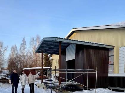 В селе Серга идут работы по строительству Дома культуры