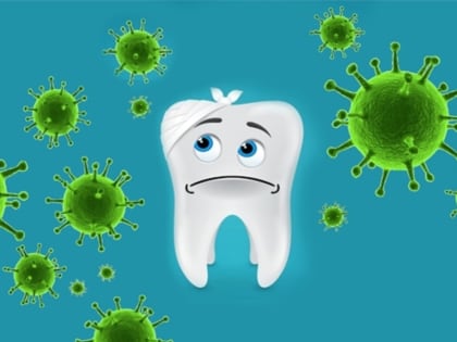 После перенесённого COVID-19 люди часто испытывают проблемы с зубами и полостью рта
