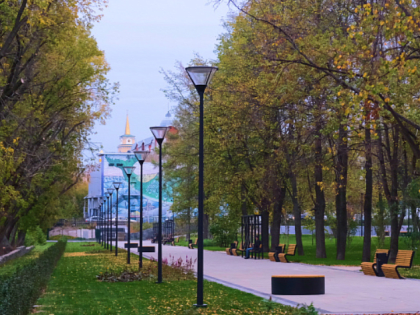 Дмитрий Махонин проинспектировал работы по благоустройству парков и скверов в Перми