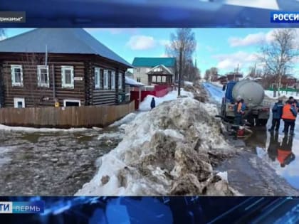 В Усолье затопило ул. Свободы