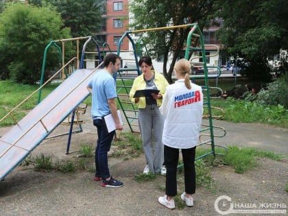В Мотовилихинском районе проверили содержание спортивных и детских площадок