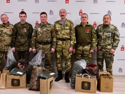 Дмитрий Махонин встретился с бойцами, вернувшимися в Пермский край из зоны СВО