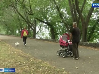 В одном из старейших скверов Перми началось обустройство пешеходных дорожек