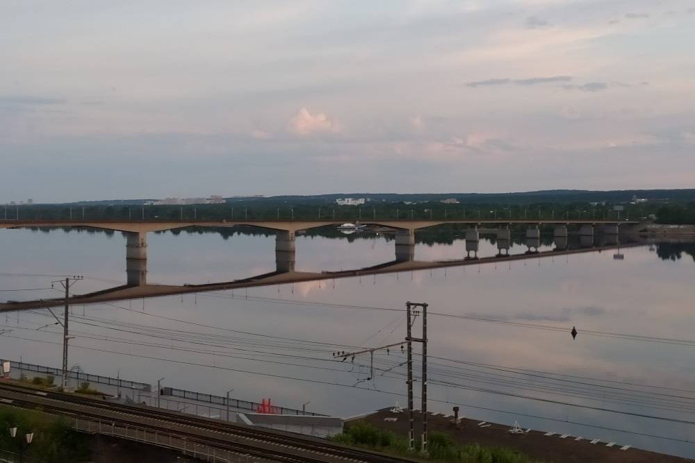 Фото камского моста в березниках