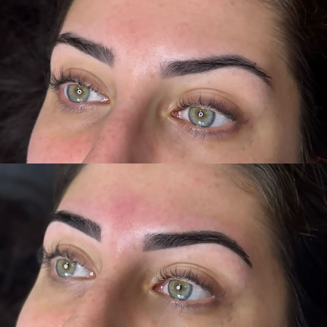 Hybride brows bij Lemmen Studio