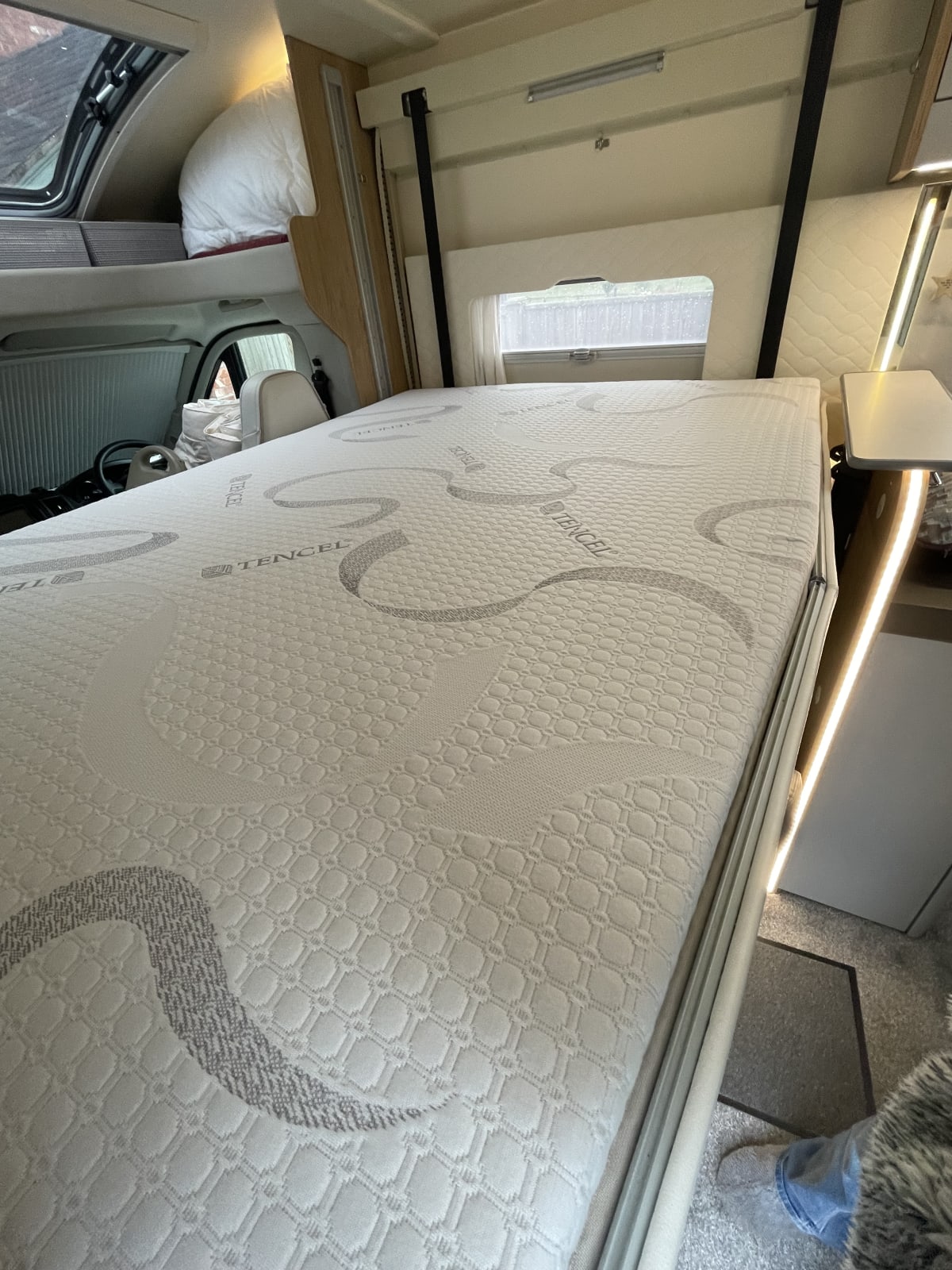 Essential Mattress fitted in Roller Team T-Line 590 2020, Whitchurch