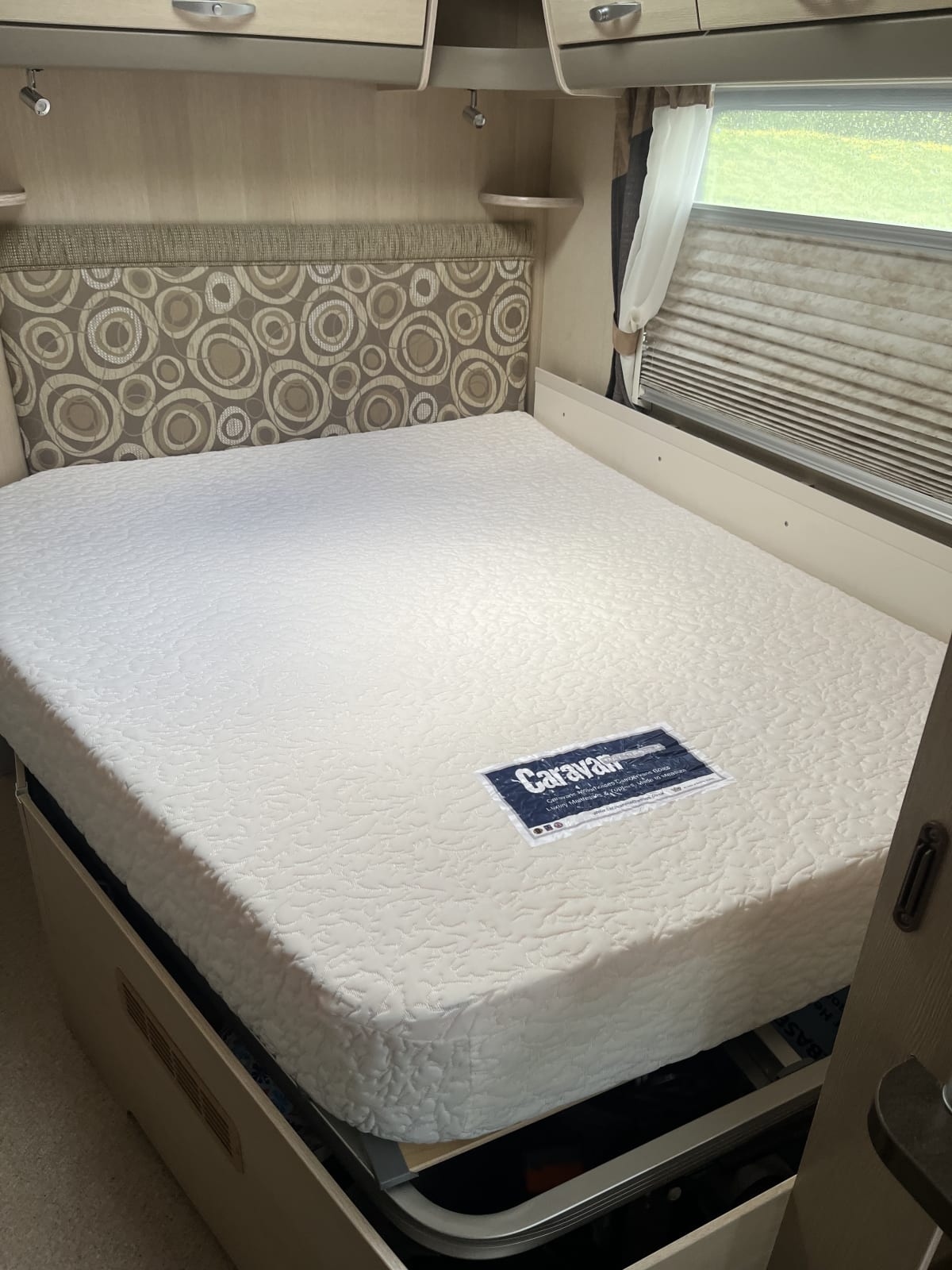 Novolatex™ Mattress fitted in Swift Sterling Eccles Coral 2011, Hexham