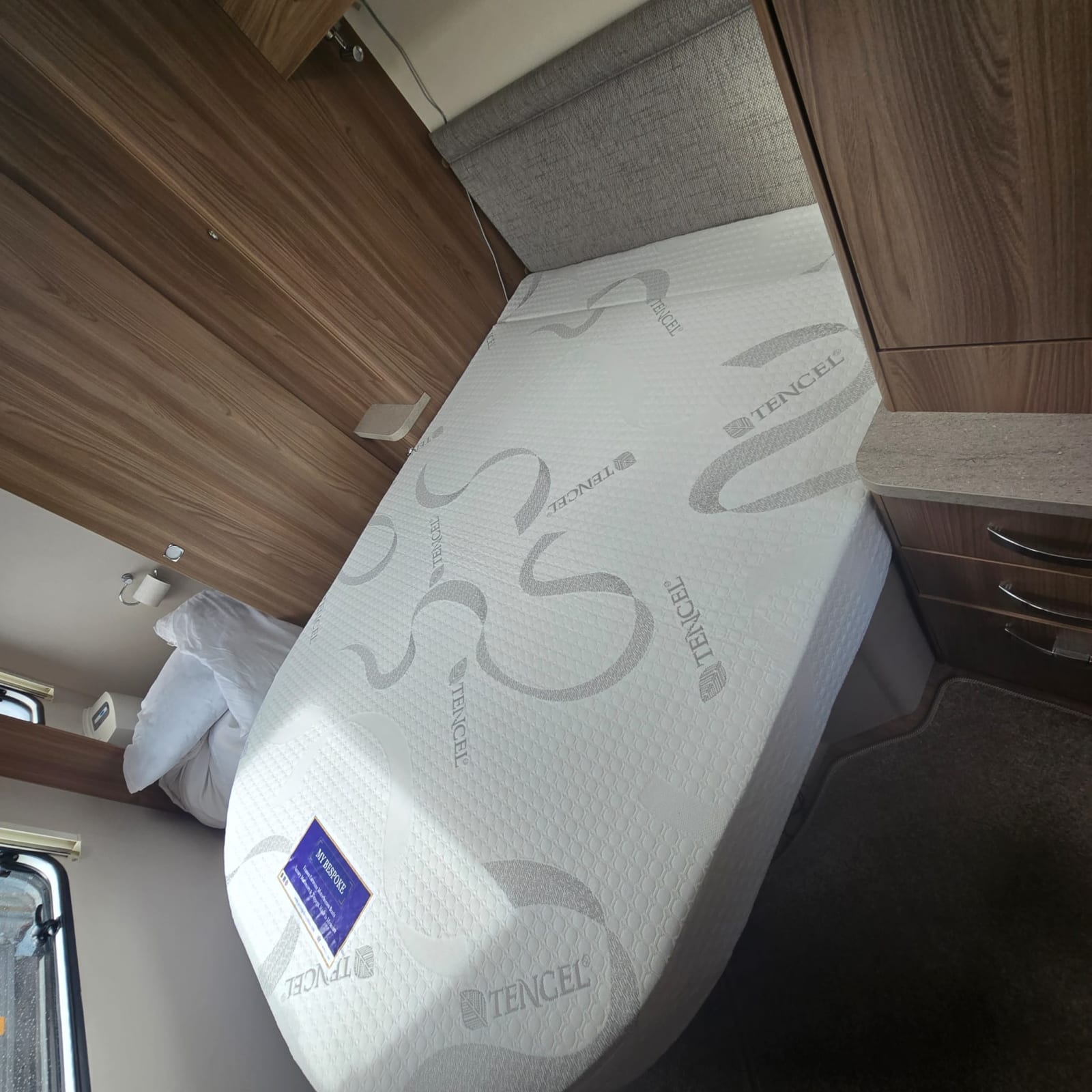 Bodyshape™ Mattress fitted in Swift Sprite Major 4 SB 2016, Keith