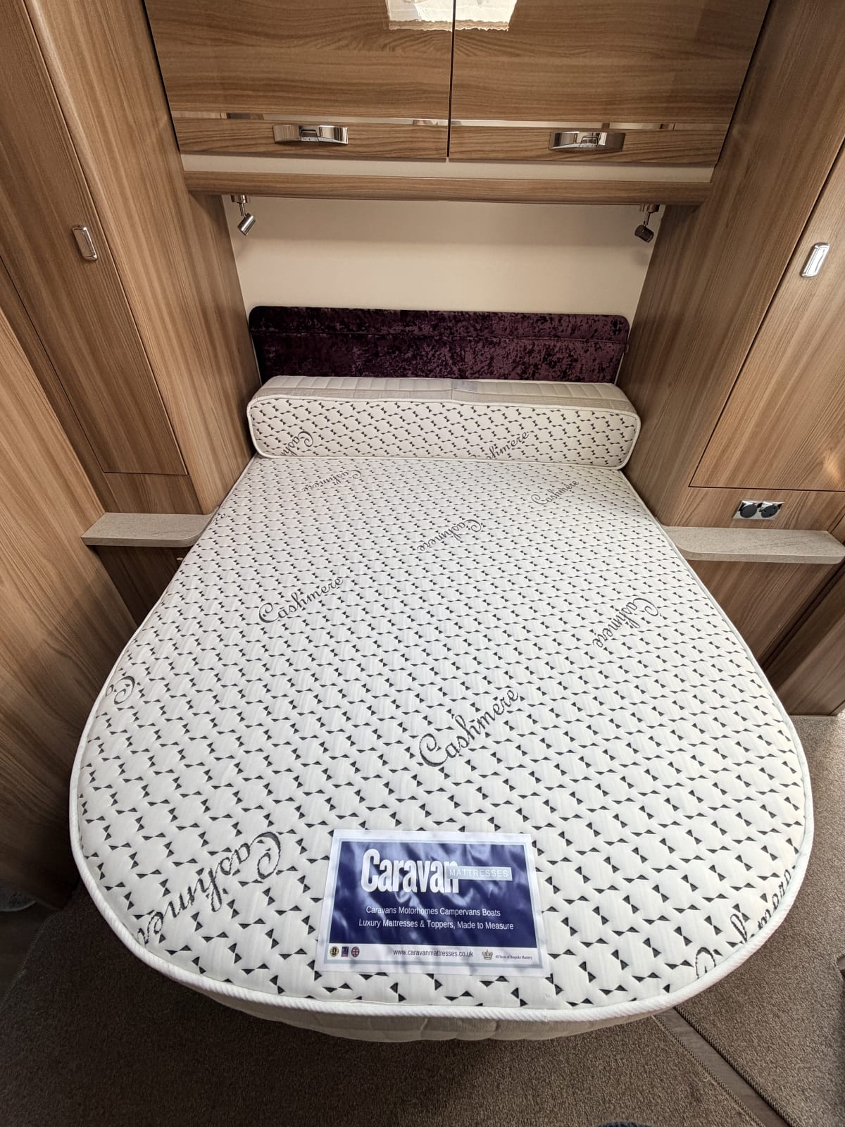 Imperial Elite™ 2000 Mattress fitted in Swift Challenger 580 2019, Glasgow