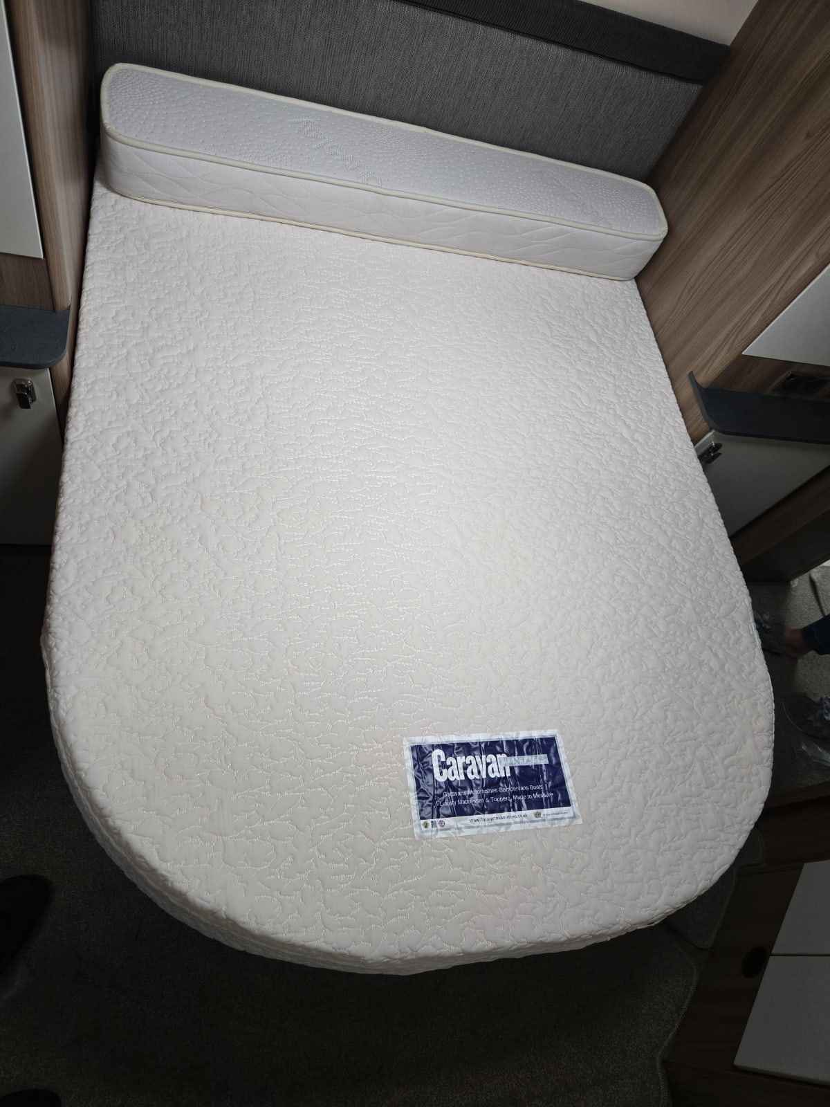Novolatex™ Mattress fitted in Swift Sprite Major SB 2019, Newark