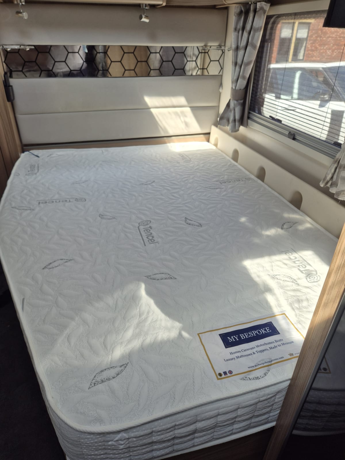 Comfisan™ Mattress fitted in Swift Bolero 724 FB 2018, Hartlepool
