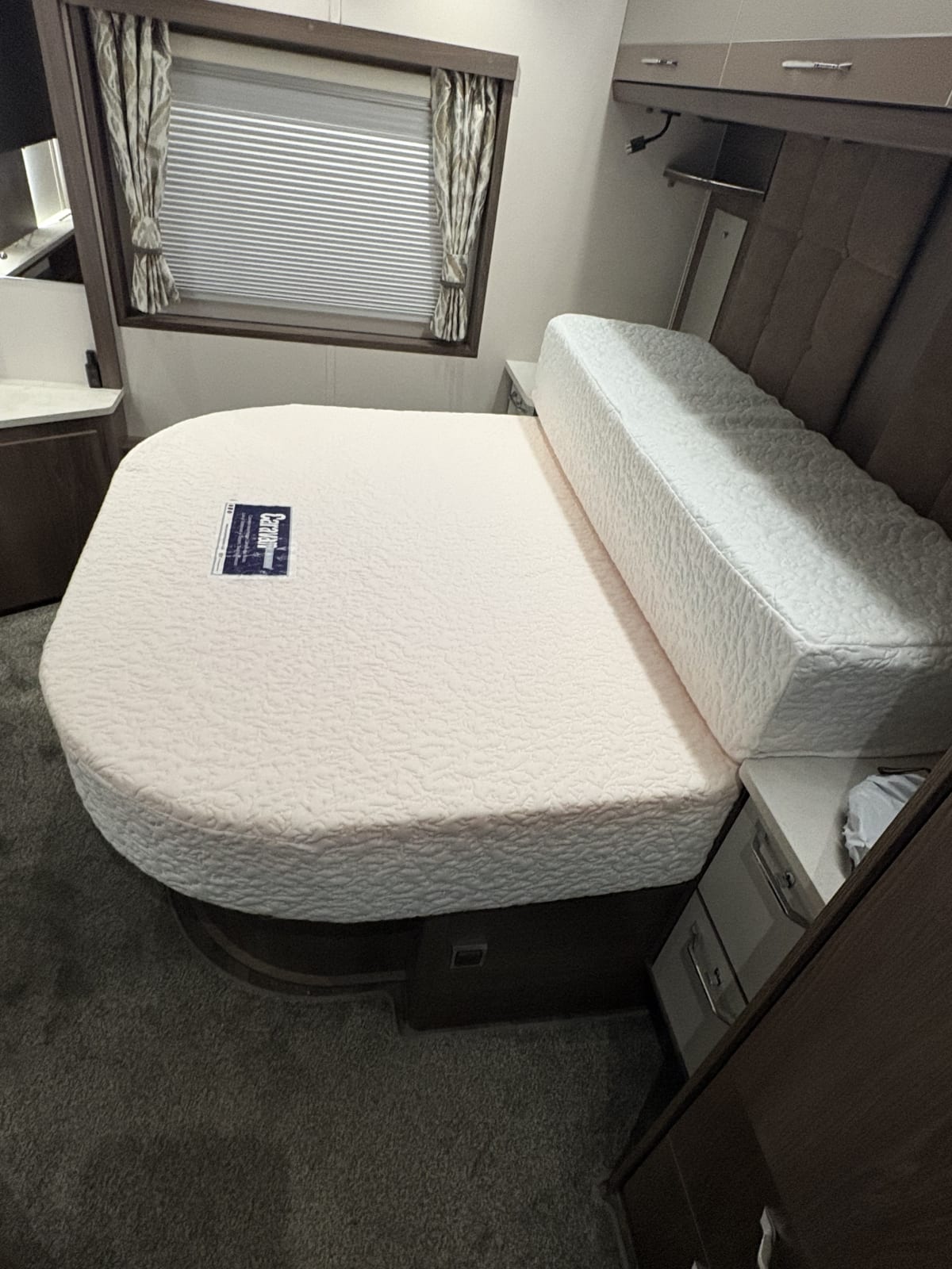 Novolatex™ Mattress fitted in Coachman Laser Xcel 850 2024, Wisbech