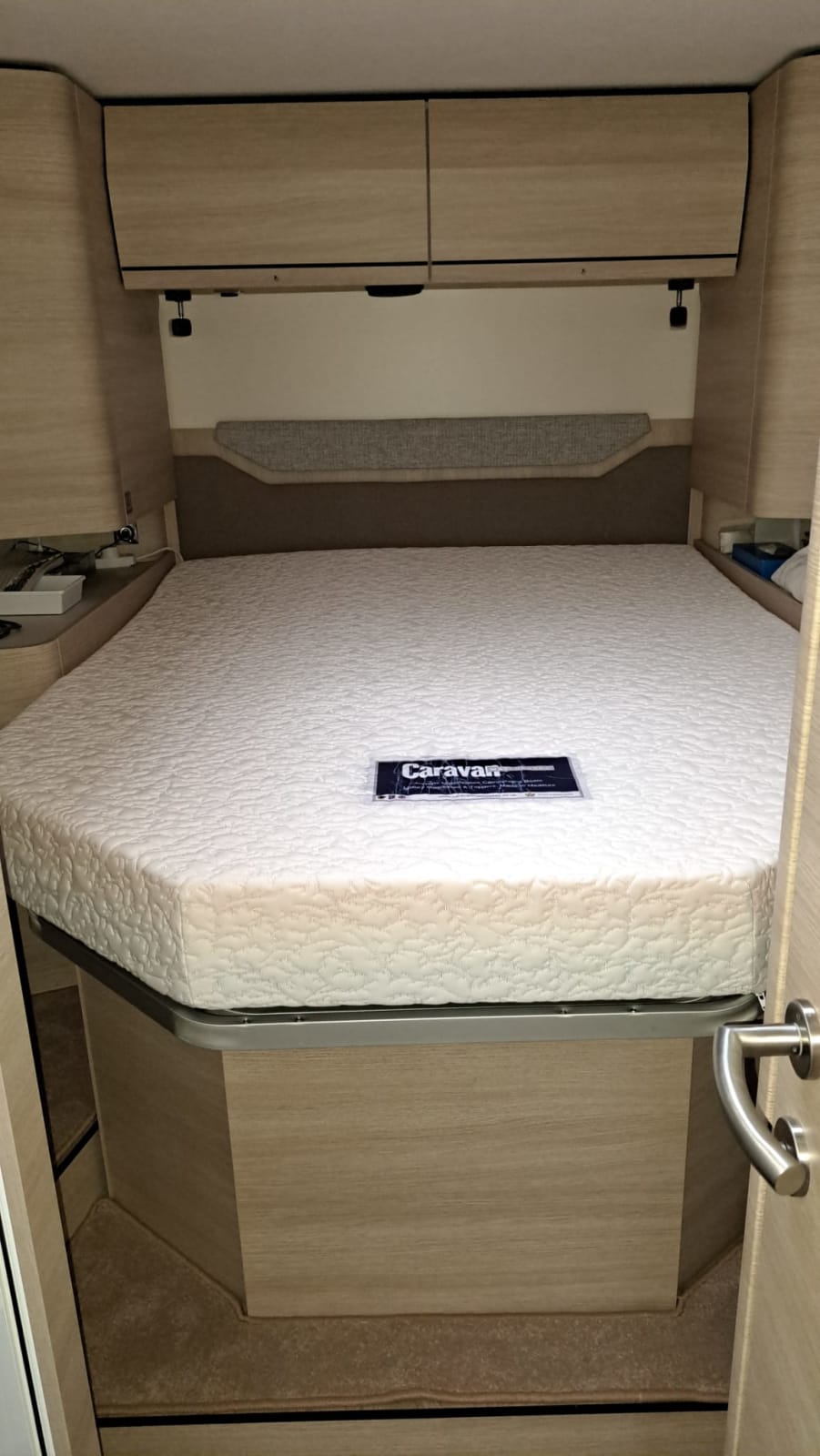 Novolatex™ Mattress fitted in Rapido C86 Compact 2026, Rugby