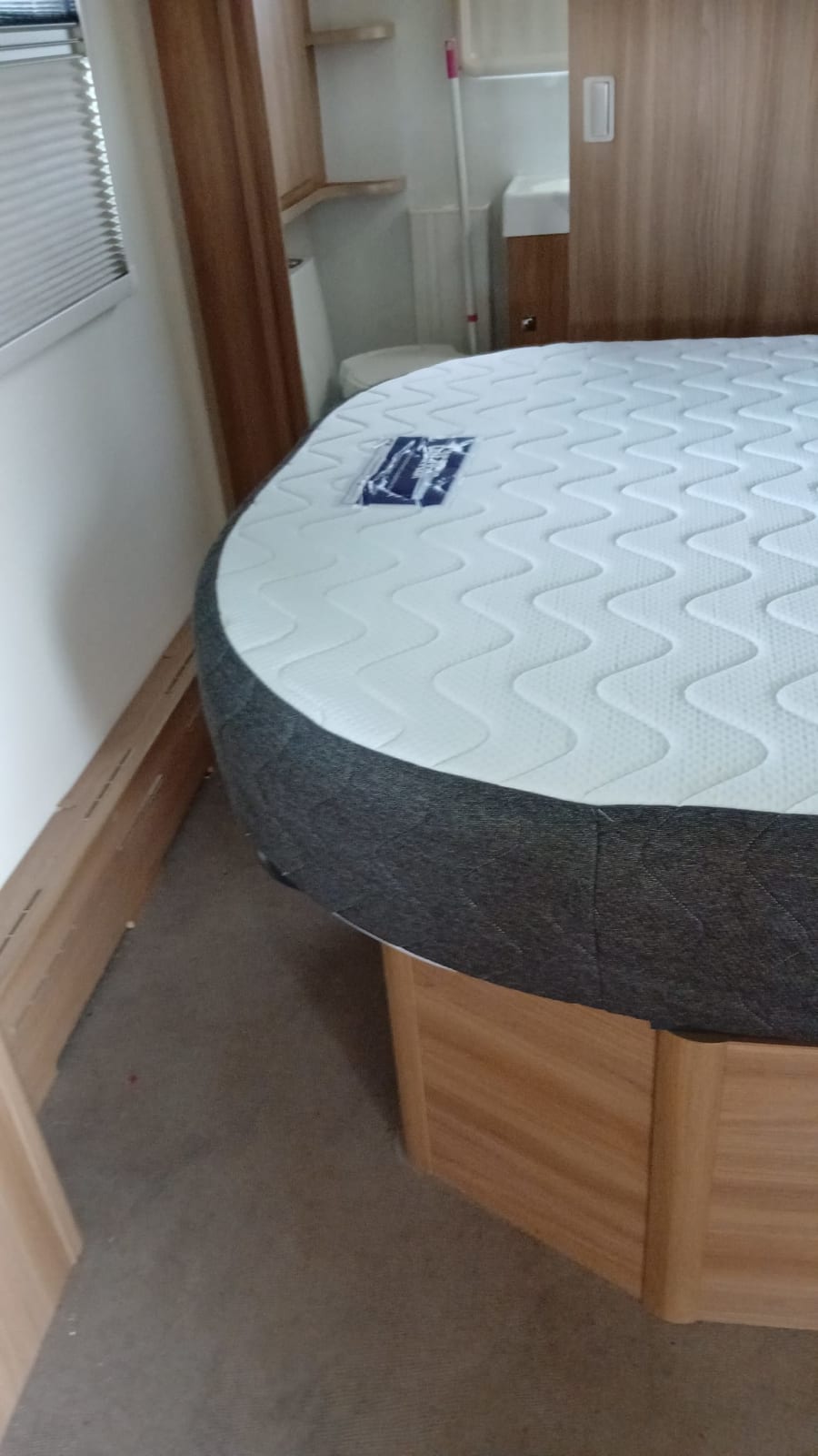 Grand Crescent™ Mattress fitted in Bailey Unicorn Cartagena 2017, Felixstowe