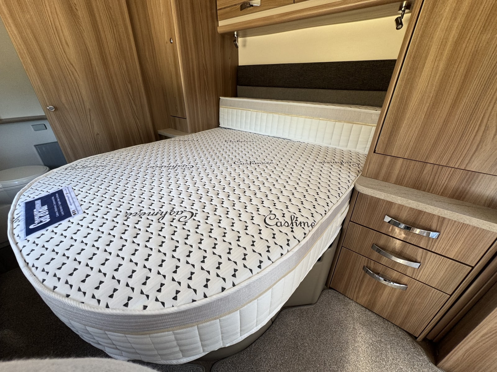 Imperial Elite™ 2000 Mattress fitted in Swift Challenger 580 2017, Bury Saint Edmunds