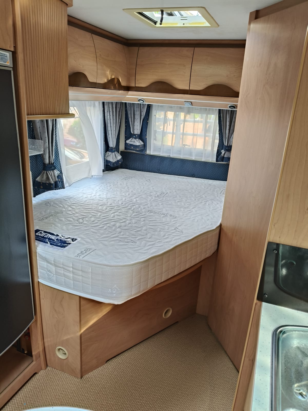 Comfisan™ Mattress fitted in Burstner Harmony 2002, Grimsby