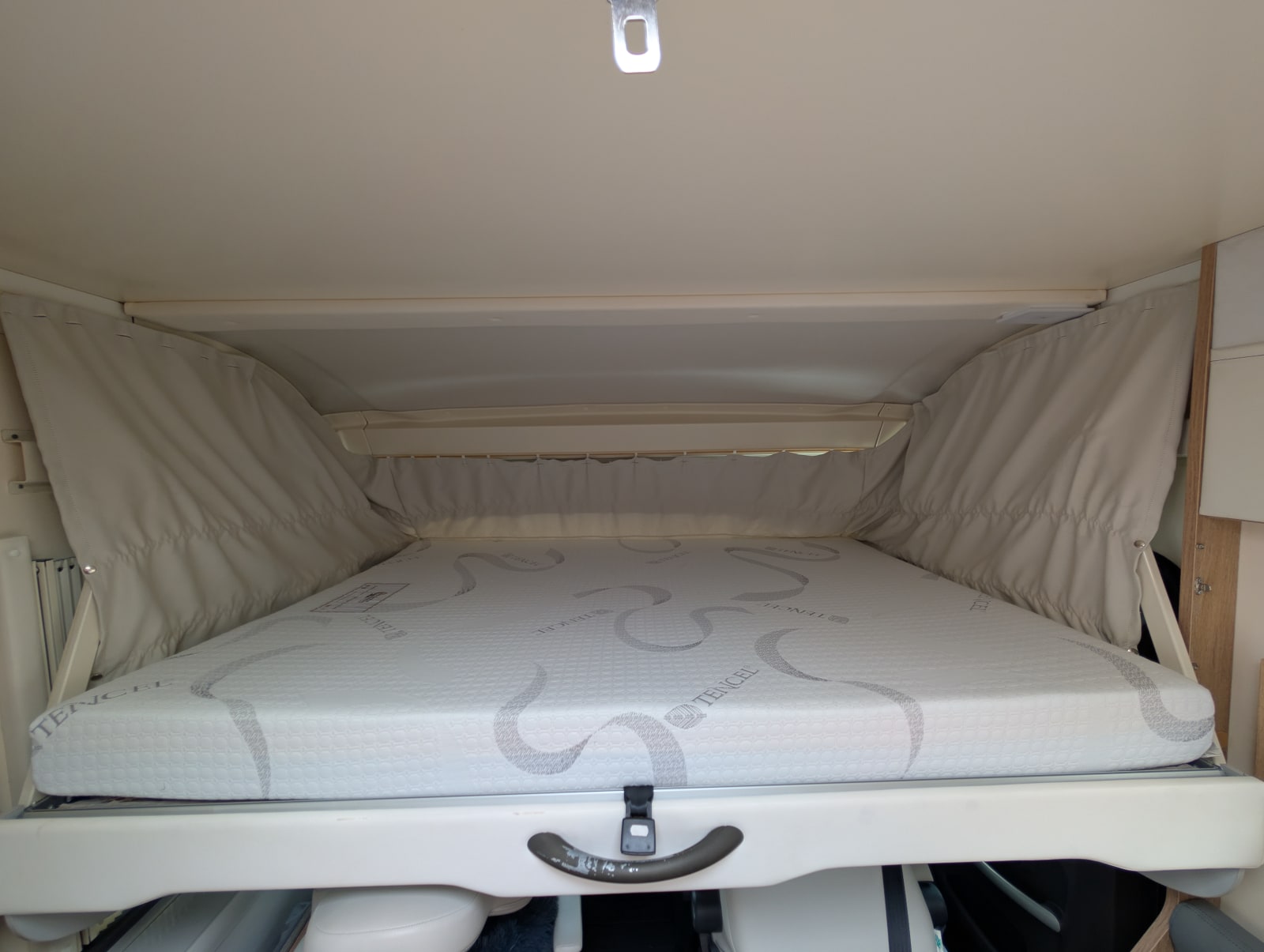 Bodyshape™ Mattress fitted in Roller Team Pegaso 745 2020, Edinburgh