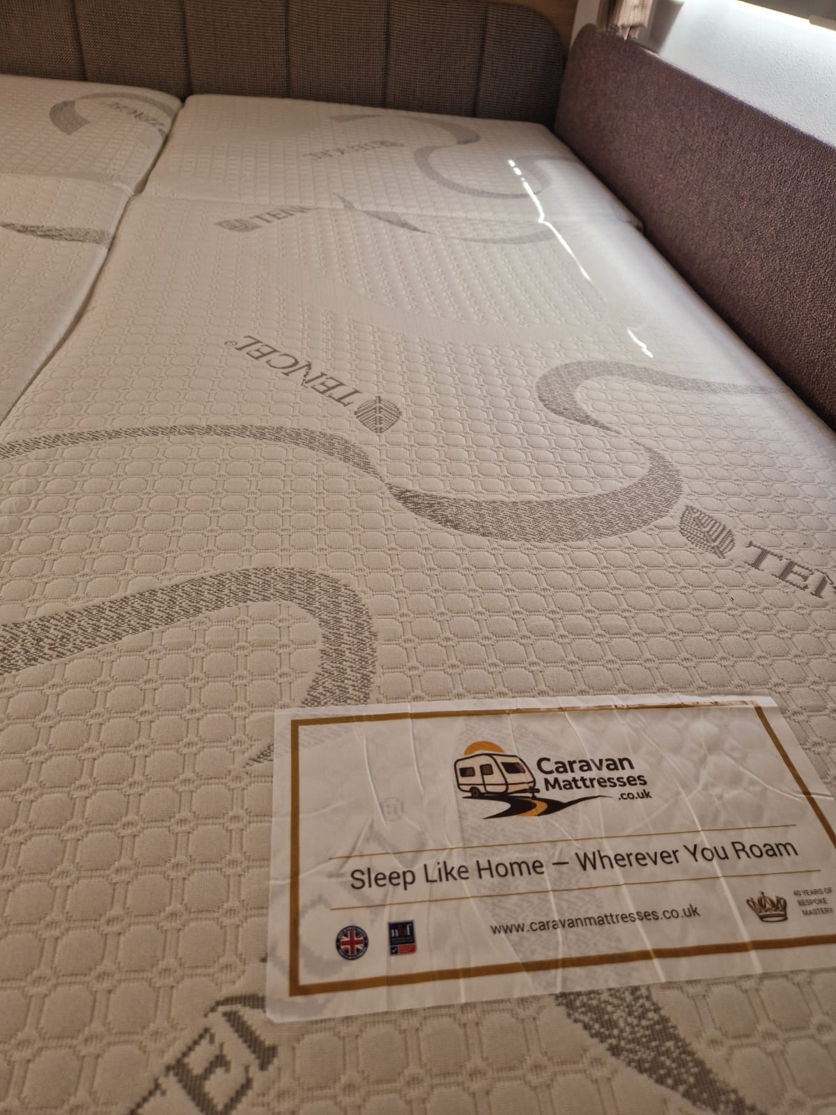 Bodyshape™ Mattress fitted in Adria Adorra Thames 613 UT 2015, Dudley